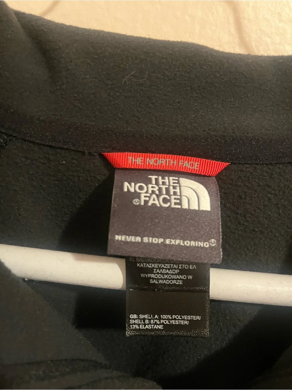 The North Face lightweight fleece